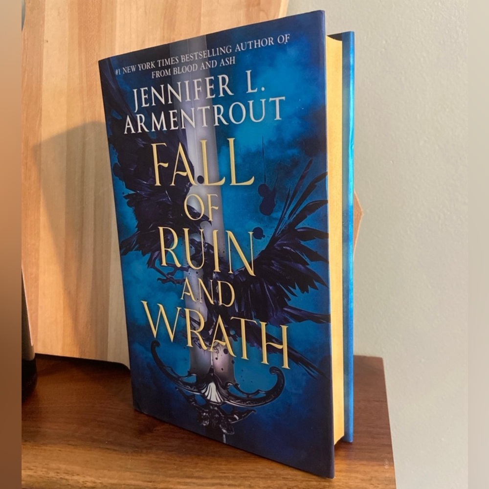 Fall of Ruin of Wrath - sprayed edges, first edition